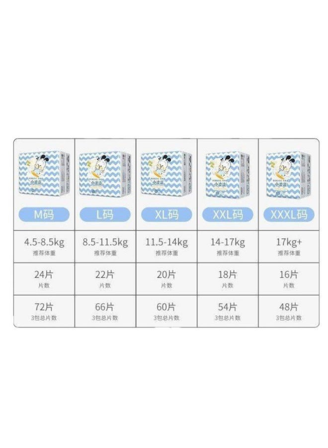 Super Soft Skin-Friendly Pull-Up Pants with Small Wave Pattern XXL Diaper Pants Training Pants for Boys and Girls Baby Underwear L - Image 5