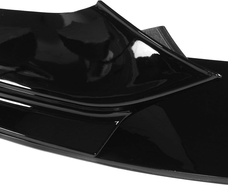 Wivplex F10 Car Front Bumper Splitter Lip Spoiler Bumper Diffuser for BMW 5 Series 535i 528i M Sport (2011-2016) - Glossy Black - Image 4