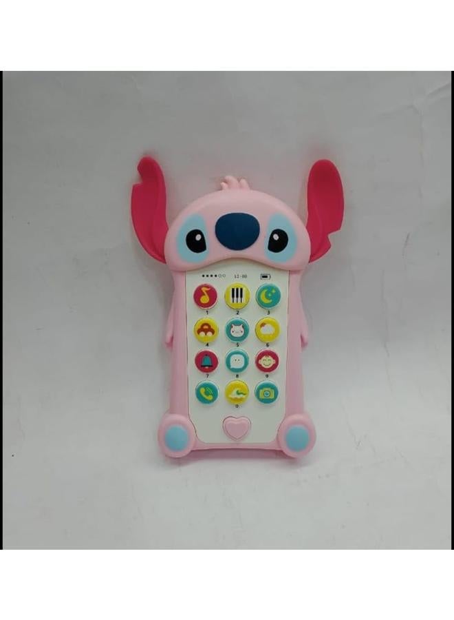 لعبة تليفون لون ابيض بلاستيك خمات عاليه الجوده للأطفال