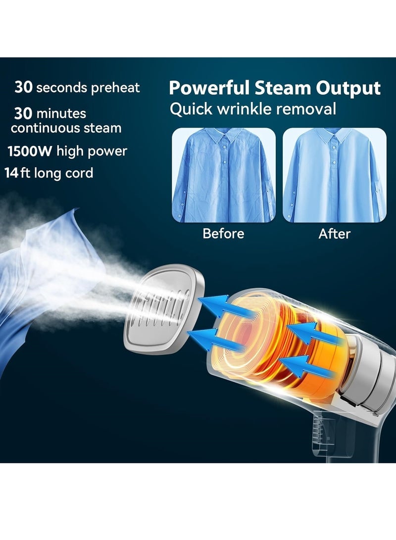 كابتن تيك جهاز كي بالبخار محمول باليد 0.28 لتر 1500 وات - Image 2