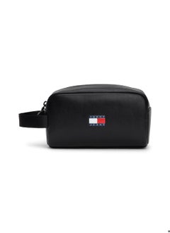 Men's Archive Logo Smooth Washbag -  Recycled leather mix, Black - pzsku/ZE5025EA7D3574C4701E9Z/45/_/1724216606/5507a527-6c51-434f-8c5e-805071a7eff7