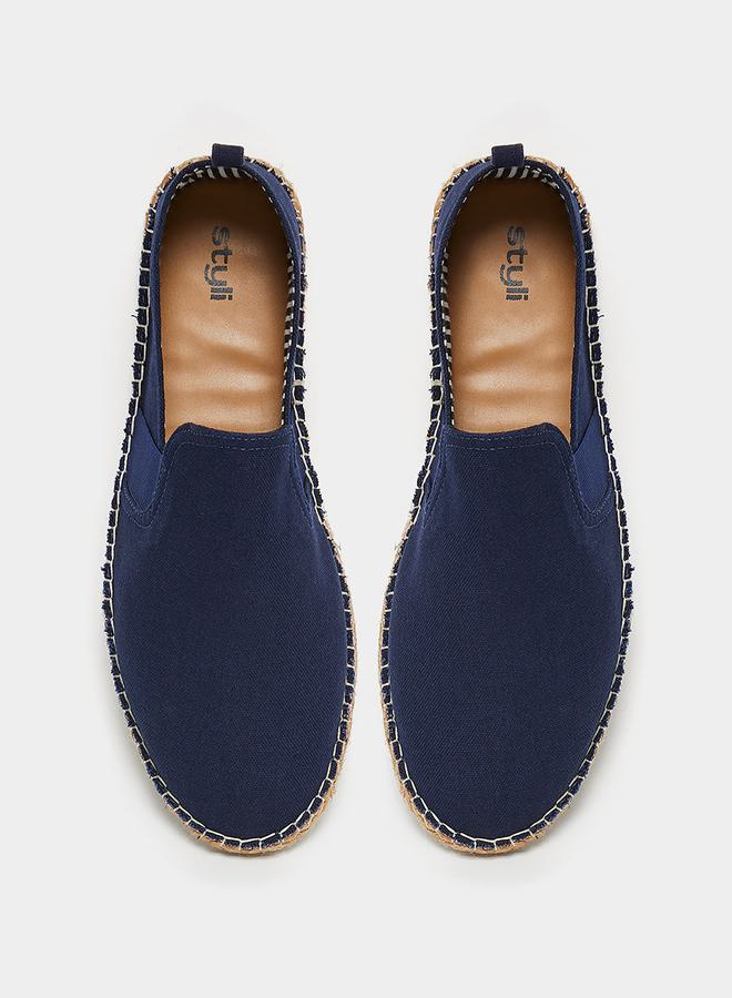Styli Solid Canvas Espadrille Casual Shoes  - Image 4