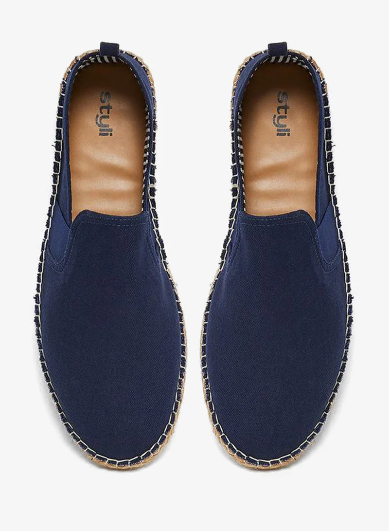 Styli Styli Solid Canvas Espadrilles