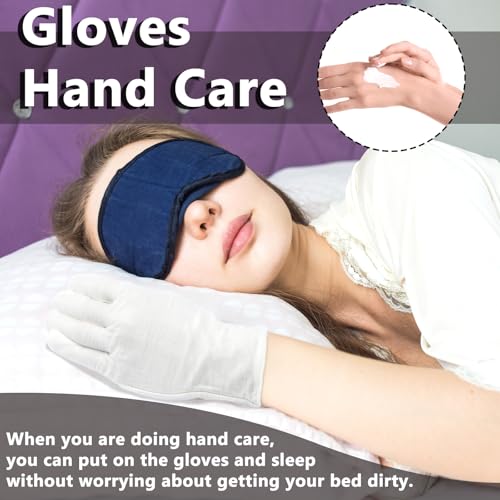 Zealor 12 Pairs White Cotton Gloves Soft Cloth Dust Hand Gloves Work for Men Women Art Crafting Handling, Eczema, BBQ, Coin Jewelry Watch Inspection, Dry Hands Sleeping, Archival, X-Large - Image 4