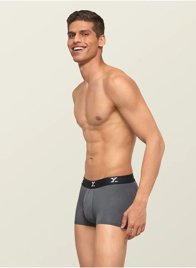 XYXX Modal Stretch Trunk with Branded Elastic by Styli