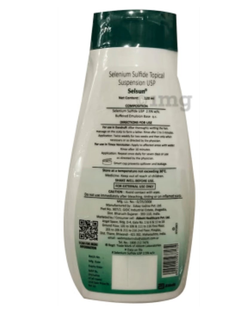 Selsun Suspension Anti Dandruff Shampoo | Hair Care - Image 2