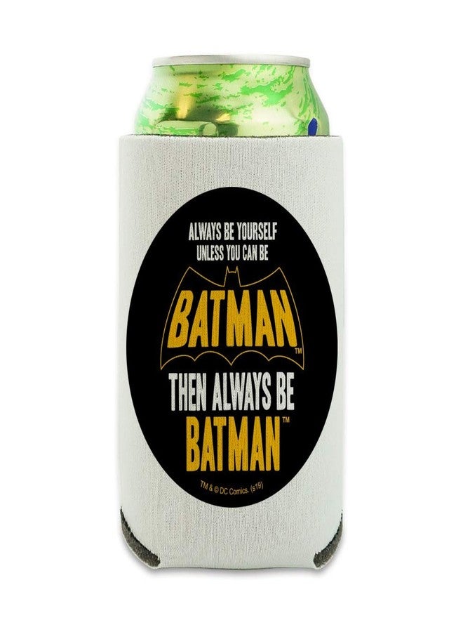 GRAPHICS & MORE Batman Be Batman Can Cooler - Drink Sleeve Hugger Collapsible Insulator - Beverage Insulated Holder - Image 1
