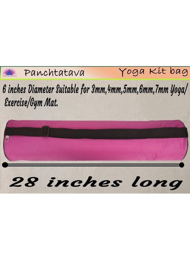 Panchtatava PANCHTATAVA Trendy Yoga Bag For Men And Women | Superb Quality Yoga Mat Cover-  (Pink, Sling Bag) - Image 5