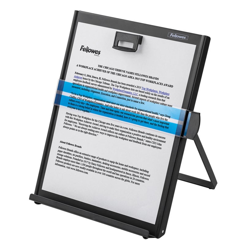 Fellowes Kopy-Aid Black Letter Copyholder (11053), 11.4" x 10.6" x 8.4" - Image 5