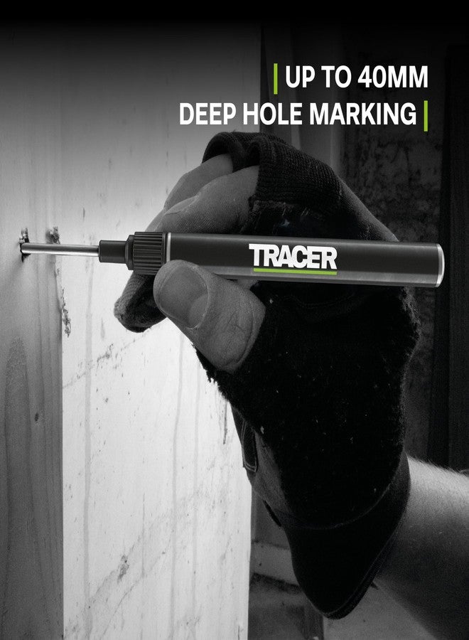 Tracer 40-50mm Long Nib Marker with Holster 2 Pack - Woodworking Tools - Deep Hole Work Pen For Wood, Plastic - Tile and Metal - Extended Nose Marking Pens Deep Nose Marker Carpenter Tools - ALNP2 - Image 4