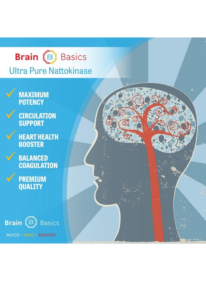 Brain-Bean Brain Basic Ultra Pure Nattokinase 5000 FU Highest Potency Available- 120 Servings  - Image 3