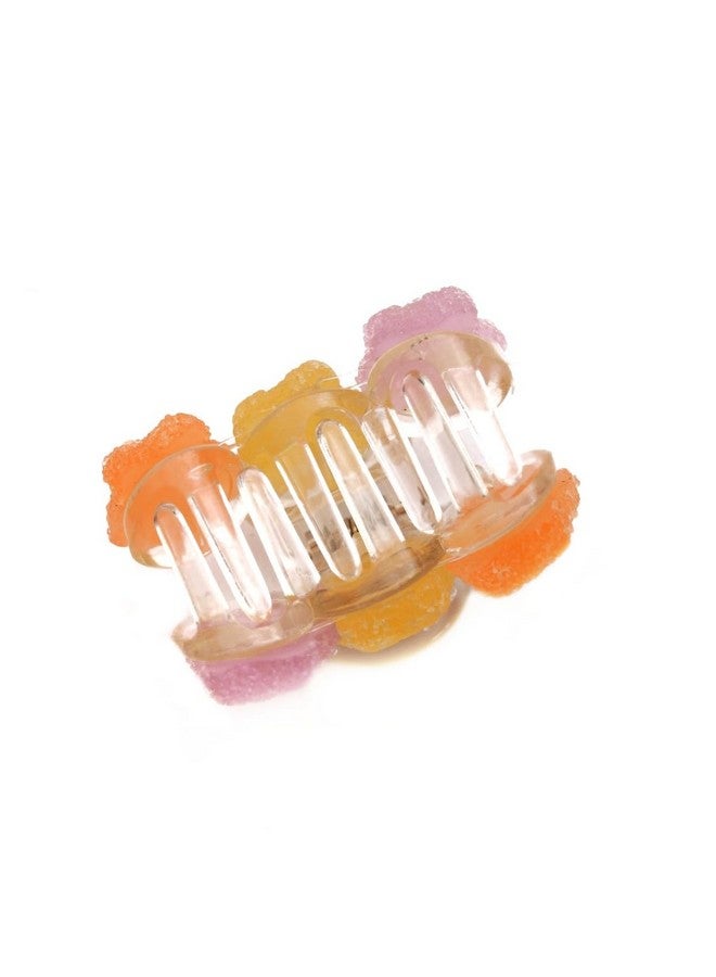 Yellow Bee Shimmering Candy Star Hair Claw Clip - Playful and Charming Pastel Design - Image 4