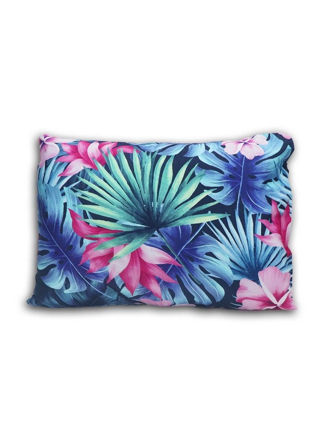 كراديل كروفت وسادة للأطفال الصغار بغطاء قابل للإزالة من القطن بنسبة 100% - 20 × 15 بوصة | وسائد الأطفال | وسائد الأطفال - تروبيكا - Image 1