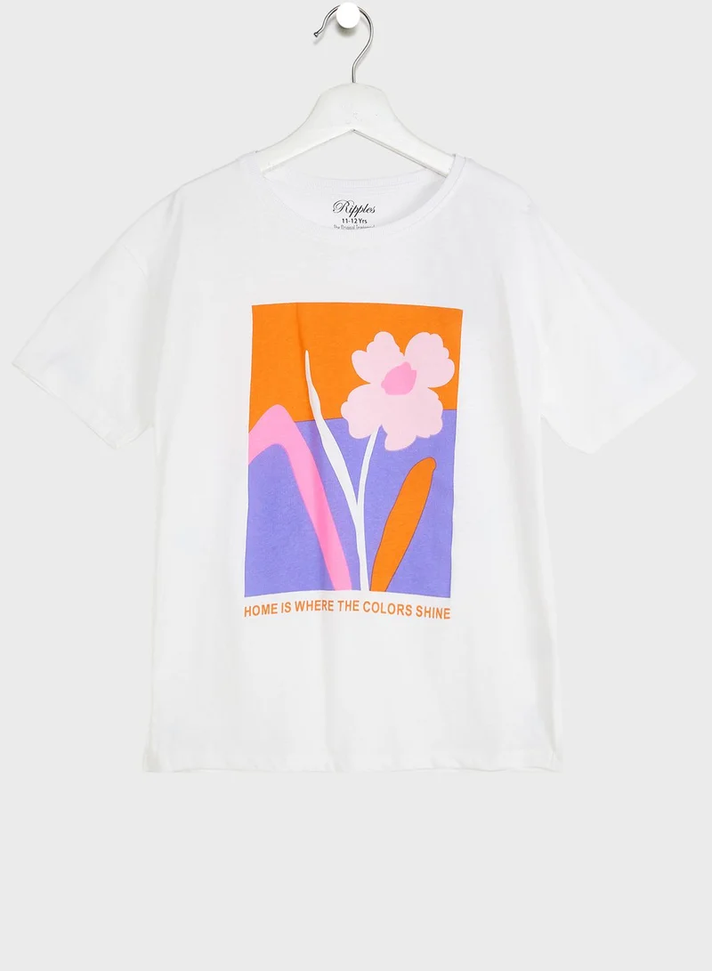 Ripples Girls T-Shirt