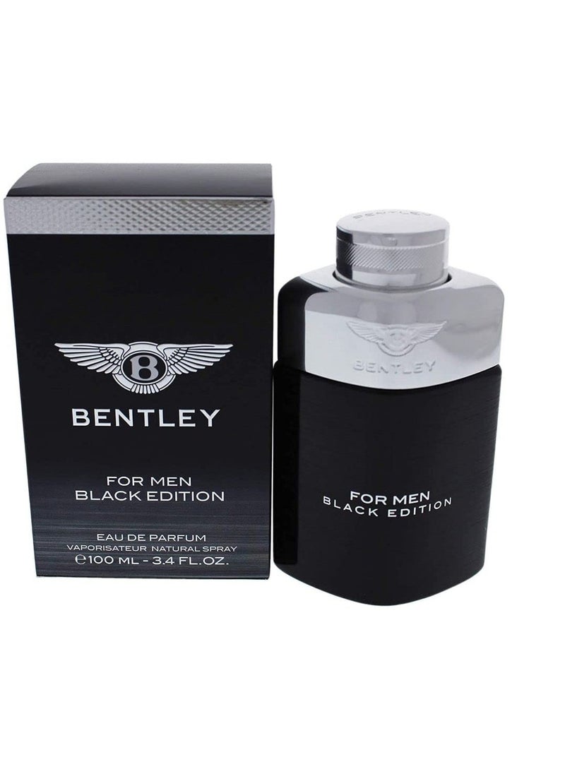 BENTLEY Bentley Bentley Black Edition Men EDP Spray 3.4 oz  - Image 1