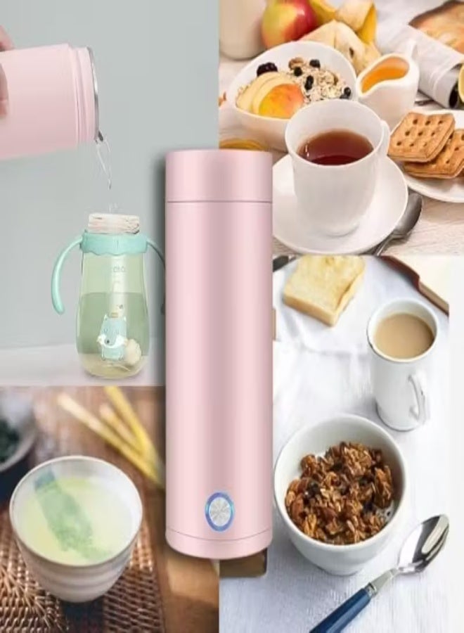 AROAQ Portable Electric Kettle 400ml with Dual Voltage & Rapid Boil System – Lightweight Travel Water Heater with Auto Shut-Off, Leak-Proof Design & Safety Lid – Ideal for Hotels, Office, Camping & Travel - Image 4