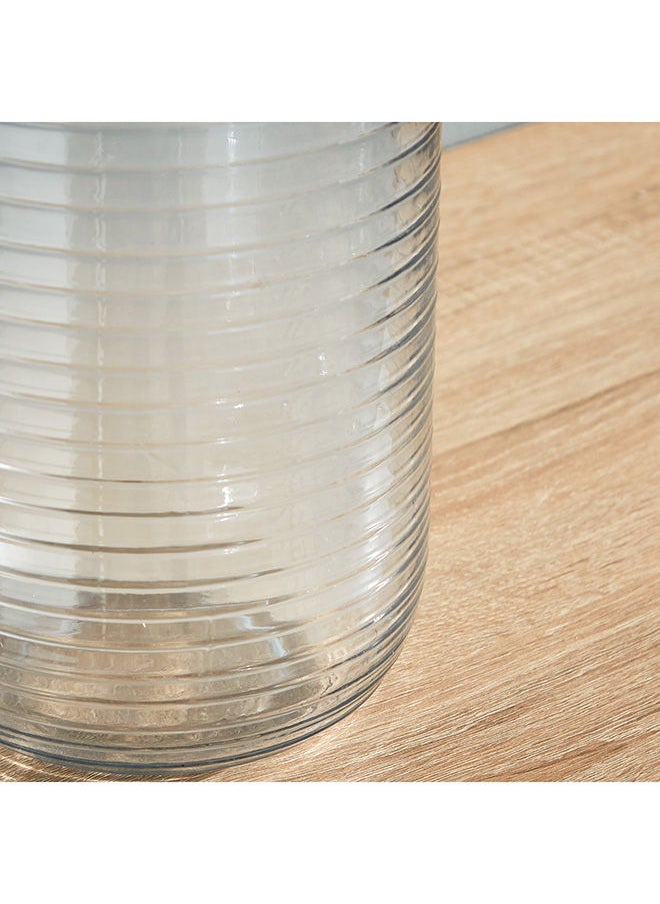 Home Box Ombre Ribbed Big Glass Vase 28.9 x 14.9 x 14.9 cm  - Image 3