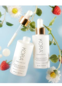 Kora Organics KORA Organics Silky Sun Drops, SPF 30 Mineral Sunscreen Serum, Skin Barrier Repair, Certified Organic, Cruelty Free, 1.01 oz  - Image 4