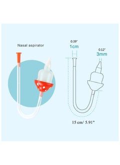 Chabeia Baby Nasal Aspirator Snotsucker (Pink) – Gentle Nose Cleaner with Disposable Filters, Easy-to-Clean Design for Newborn Congestion Relief  - Image 3