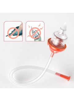 Chabeia Baby Nasal Aspirator Snotsucker (Pink) – Gentle Nose Cleaner with Disposable Filters, Easy-to-Clean Design for Newborn Congestion Relief  - Image 4