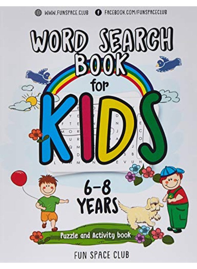 Word Search Books for Kids 6-8