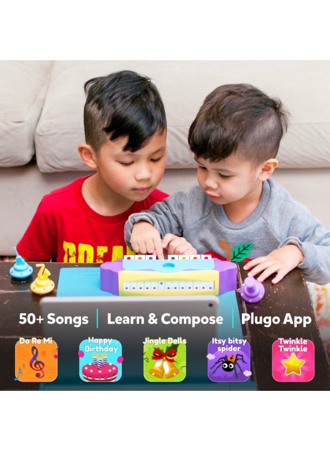 MiDeer Mideer Plugo Tunes - Piano Learning Kit for Ages 4-10 - Music Instruments Gift for Boys & Girls  - Image 4