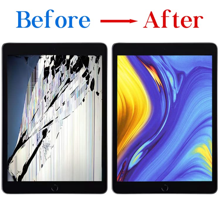 ARUISIFX 9.7" LCD Screen Replacement for iPad air 2 2nd Generation A1566 A1567 Display LCD Assembly and Glass Touch Digitizer Premium Repair Kit (Black) - Image 3