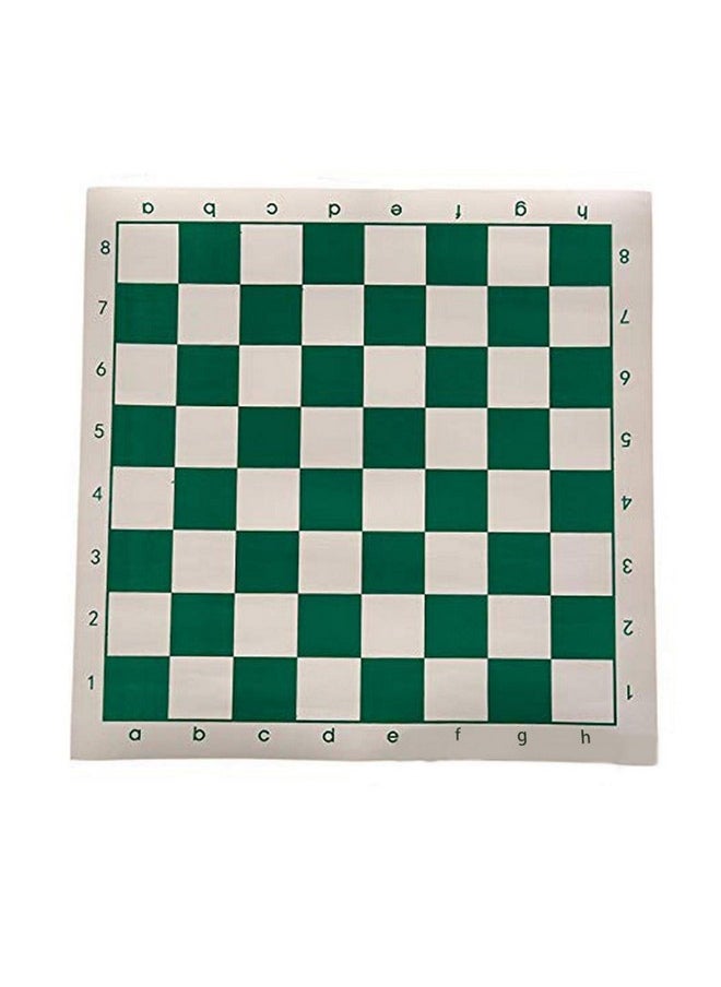 KASCLINO - Tournament Chess Mat, Pu Leather Tournament Roll Up Chess Board, Chess Rollable Chessboard, Lightweight & Non Slip, Chess Mat For Kids And Adults(Size:34.5Cm) - Image 1