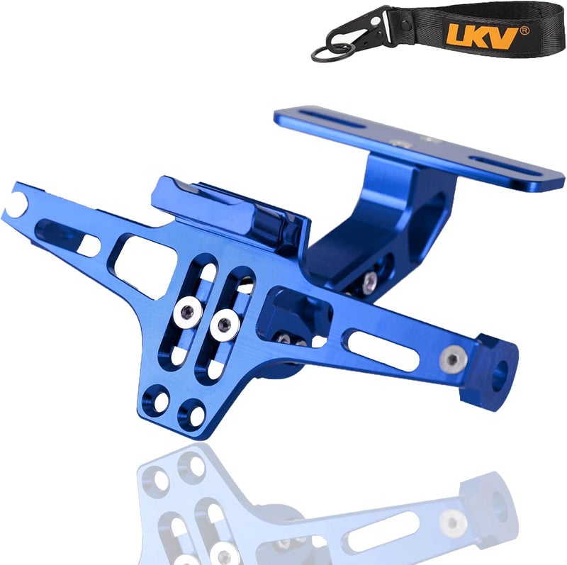 LKV Universal Motorcycle License Plate Bracket - Image 1