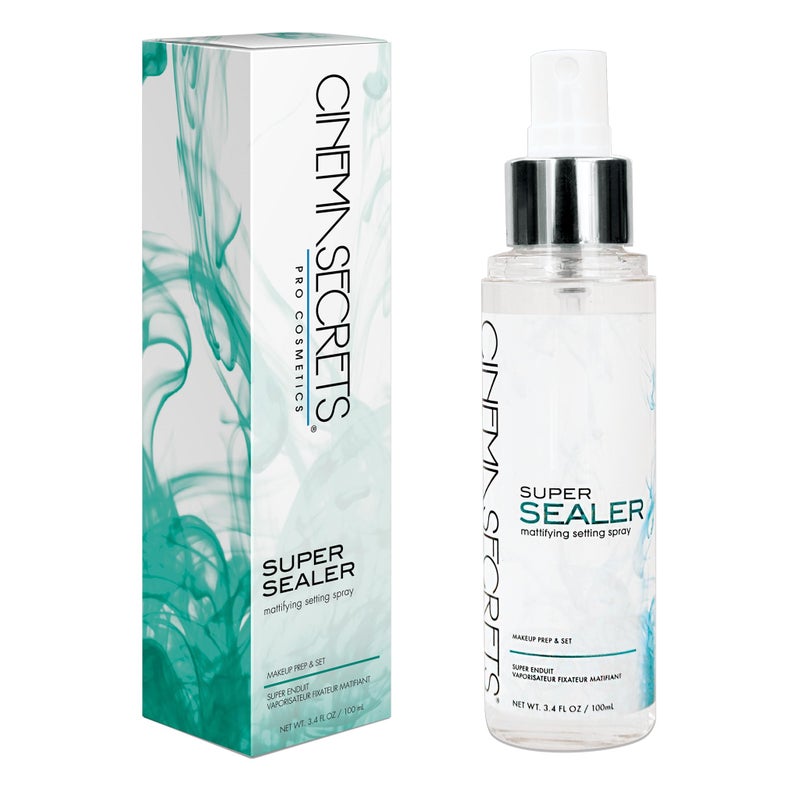 Cinema Secrets Super Sealer Setting Spray - Lightweight Anti-Shine, Oil Control, Sweat-Resistant, Locks Makeup for Long-Wear & High Humidity - Image 2