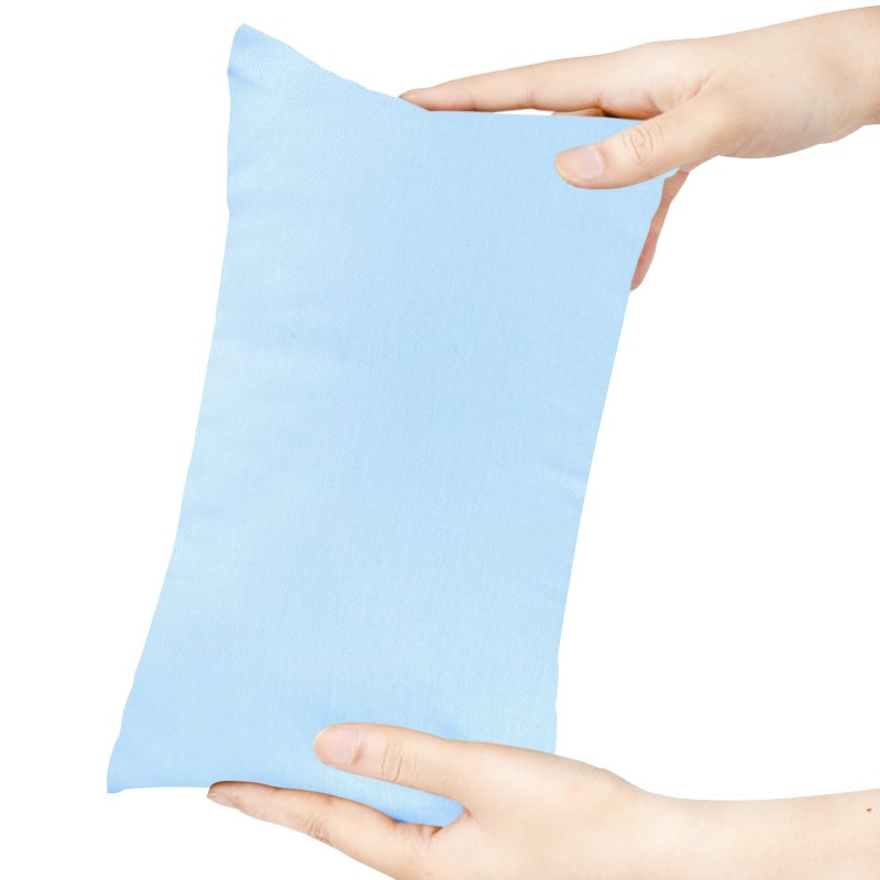 Mini Pillow Children'S Accompanying Nap Pillow Car Pillow Adult Neck Pillow Auxiliary Pillow Multi-Purpose Solid Color Pillow - Image 1