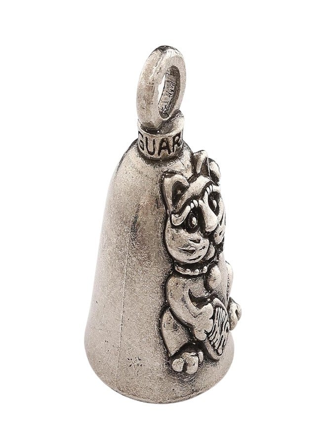 Guardian Bell ManekiNiko Good Luck Bell w/Keyring & Black Velvet Gift Bag | Motorcycle Bell | Lead-Free Pewter | Good Luck Gift to Friends & Family | Bike Bell | Made in USA - Image 2