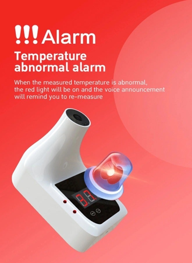 Automatic Handsfree Digital Wall Mounted Body Fever Temperature Measuring Thermometer for Home Offices Public Sectors - Image 5