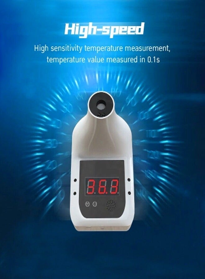 Automatic Handsfree Digital Wall Mounted Body Fever Temperature Measuring Thermometer for Home Offices Public Sectors - Image 4
