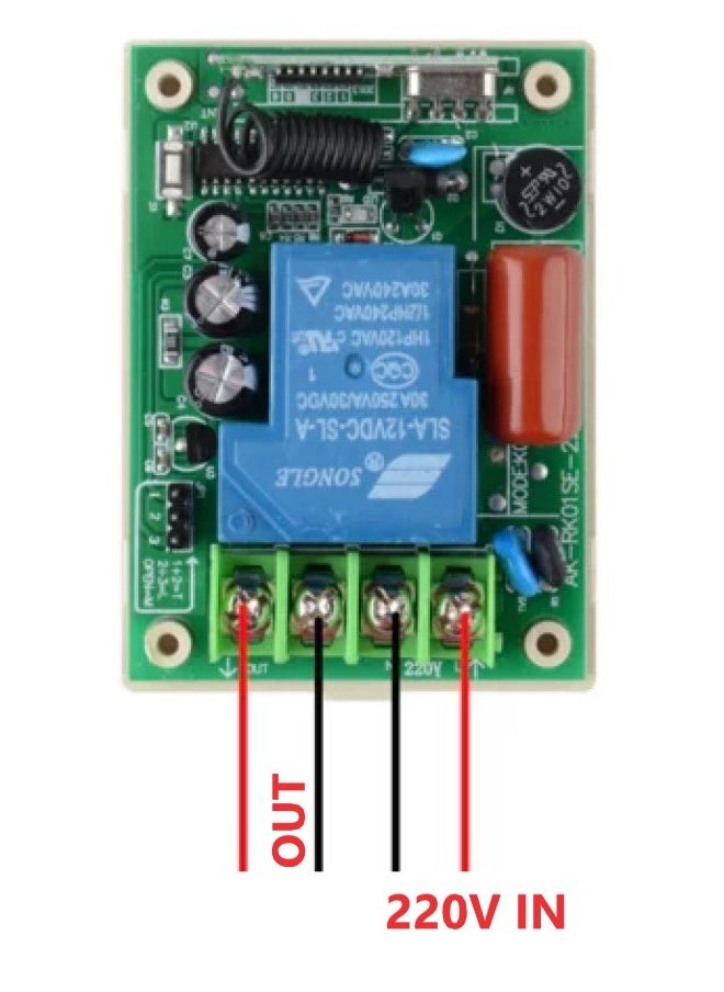 Bluefield Single Receive 433Mhz 220v  - Image 2