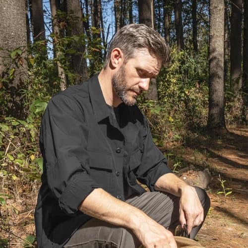 Propper BDU 2-Pocket Coat, 65/35 Poly/Cotton Battle Rip, Choose Size Size X-Large - Image 3