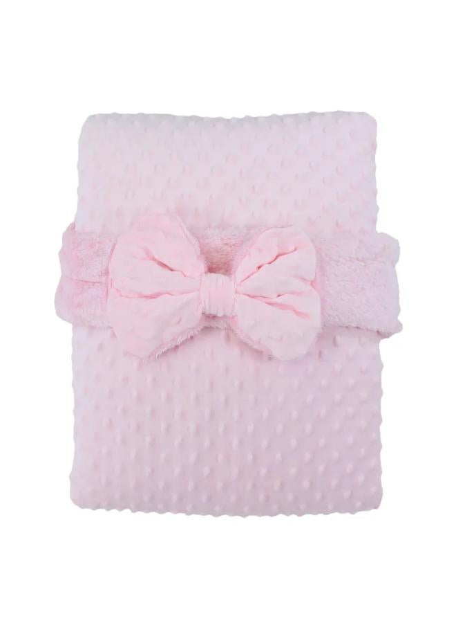 THE SMURFS Velvet Baby Blanket – Bubbles Pattern - Image 3