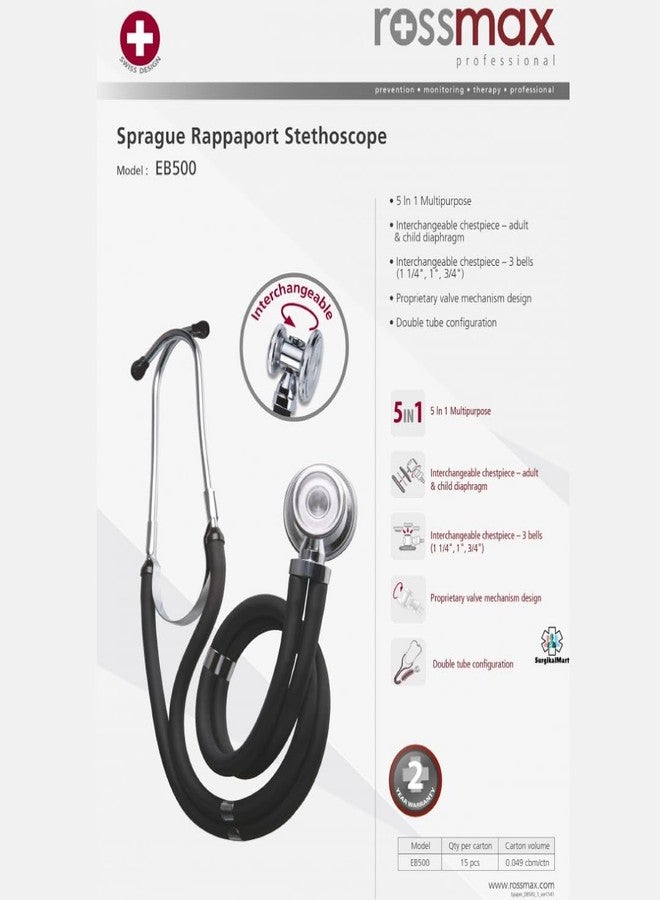 Rossmax Eb500 Stethosscope (Multicolor) - Image 4