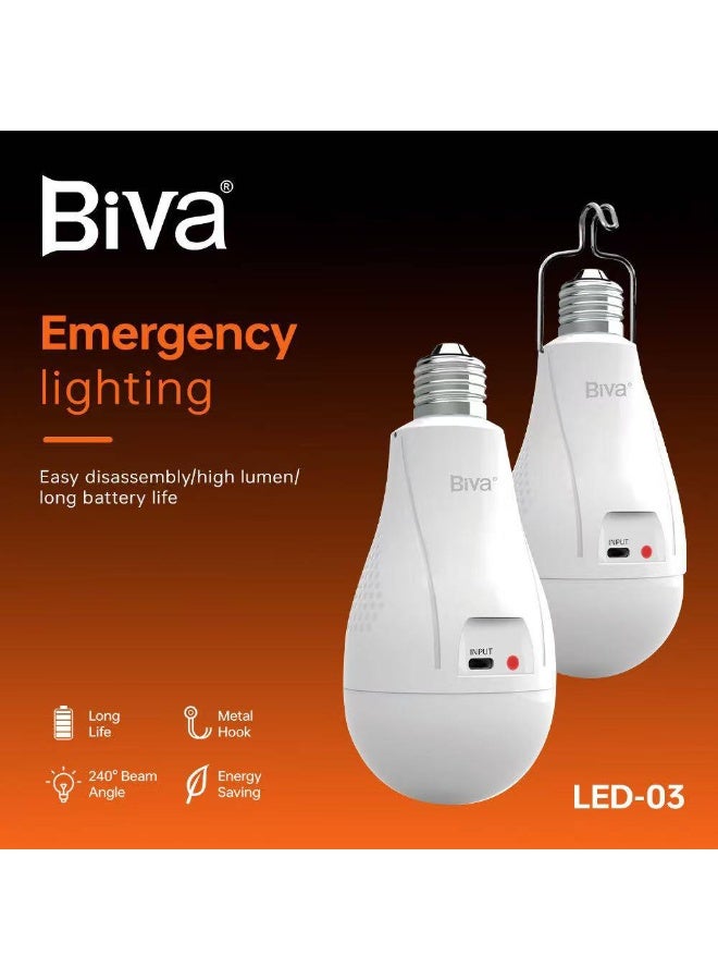 BIVA Emergency Lighting Lamp - Image 1