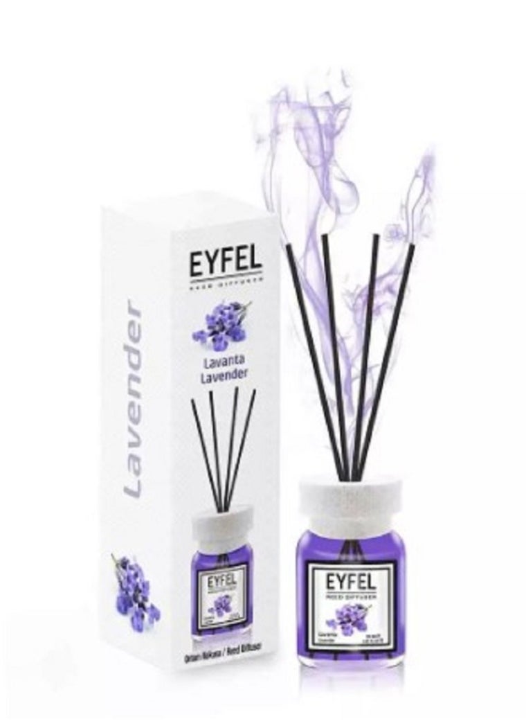 EYFEL - EYFEL Reed Diffuser Lavender Fragrance Room Air Freshener 120ml - Image 1