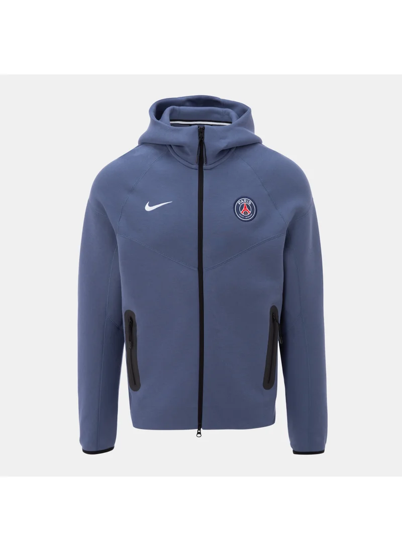 Nike Men's Paris Saint-Germain Tech Fleece Windrunner Football Hoodie