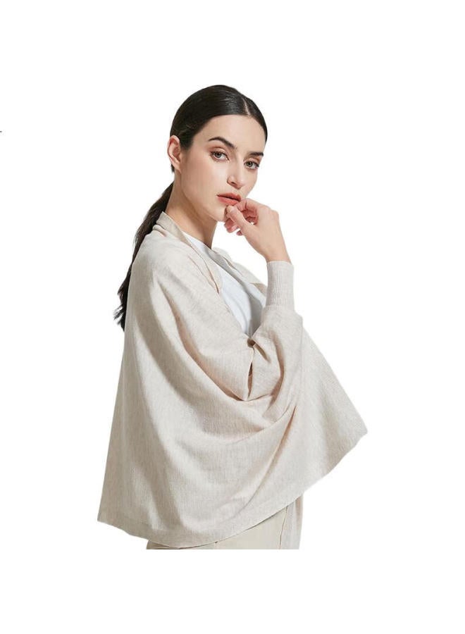Jiumu Office Air Conditioning Shawl Wool Scarf Women Summer Thin Lady Scarf Warm Nap Blanket Wy025 - Image 2