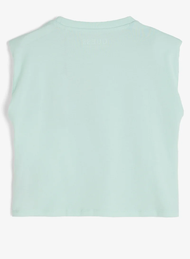 GUESS Youth Graphic Crew Neck T-Shirt