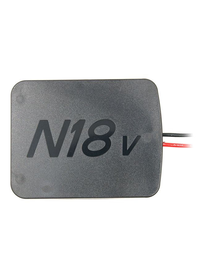 NIBEMINENT Battery Converter Adapter Black/Red 2.95x3.74x1.34inch - Image 1