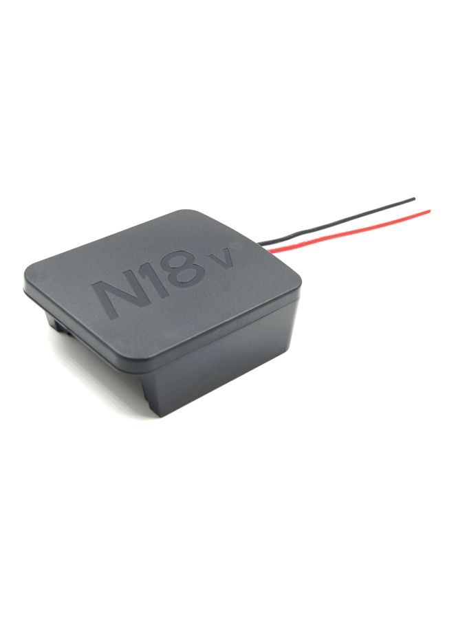 NIBEMINENT Battery Converter Adapter Black/Red 2.95x3.74x1.34inch - Image 4