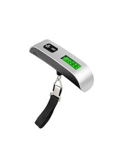 LCD Display Electronic Luggage Scale Silver