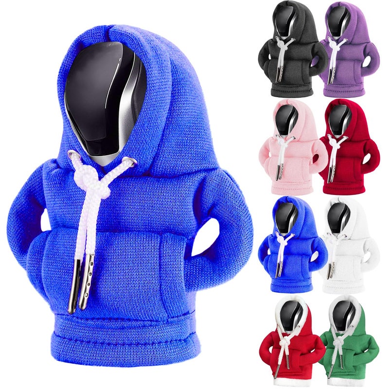 Rakizbe Car Gear Shift Hoodie Universal Car Shift Knob Cover Mini Hoodie for Auto Shifter Automotive Interior Cute Gadgets Car Accessories - Image 3