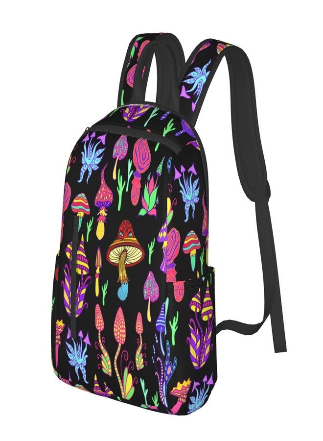 bassyil Goth Mushroom Backpack Bookbag Laptop Backpacks Multipurpose Daypack For Boys Girls School Men Women Picnic Travel Hiking - Image 5