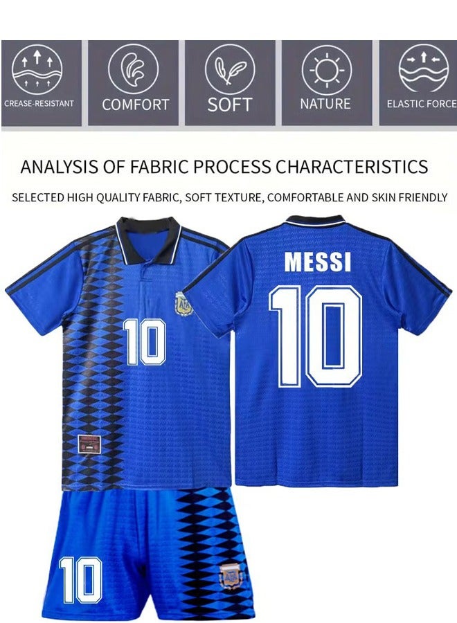 TAPIT Football Jersey Set for Kids Boys Girls Football Jersey Kit Children Football Uniforms Short-sleeved Football Shirts With Socks Sportswear  - Image 2