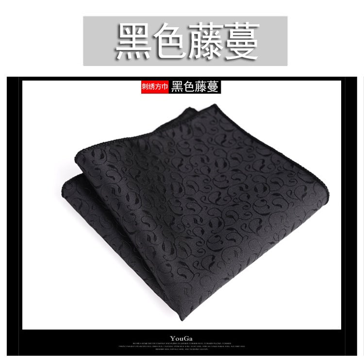 Manufacturer'S Pocket Square Men'S Suit Pocket Square Handkerchief Korean Style Dress Chest Pocket Square Handkerchief Trendy - Image 1